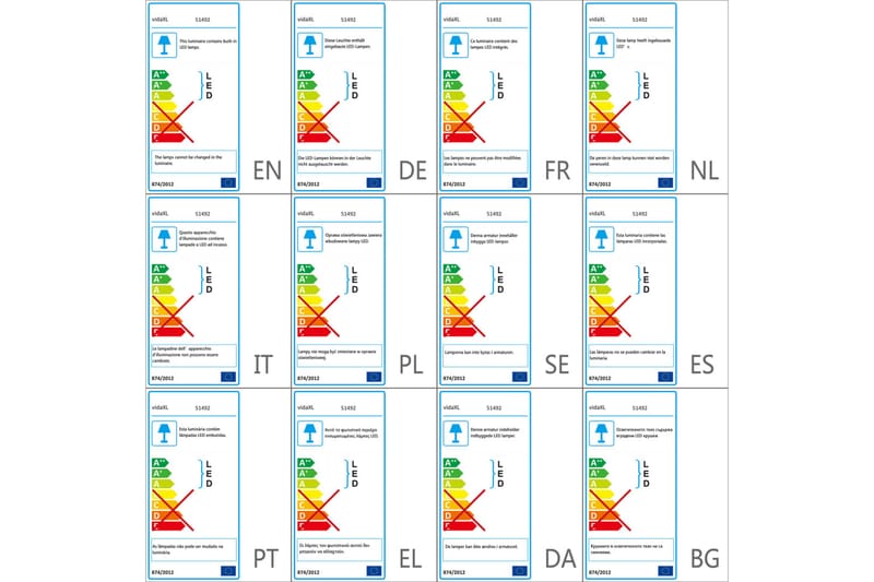 Takvifte med lys og fjernkontroll 76 cm lysebrun - Brun - Hus & oppussing - Klimakontroll - Vifter
