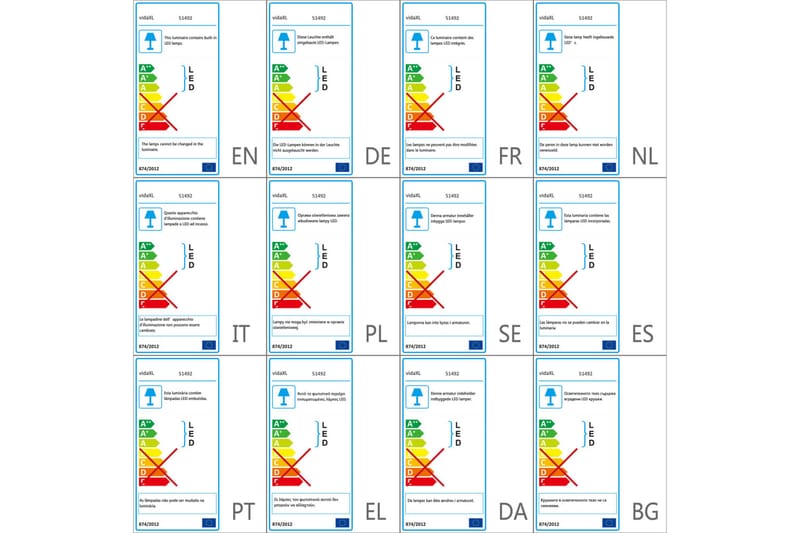 Takvifte med lys og fjernkontroll 76 cm lysebrun - Brun - Vifter - Takvifte