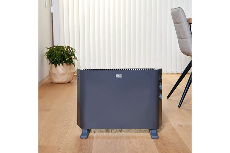 Konvektorelement Black+Decker 2000W Svart - Svart - Hus & oppussing - Klimakontroll - Oppvarming