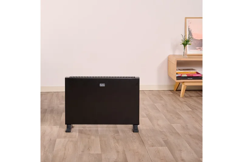 Konvektorelement Black+Decker Digital 2000W Svart - Svart - Hus & oppussing - Klimakontroll - Oppvarming