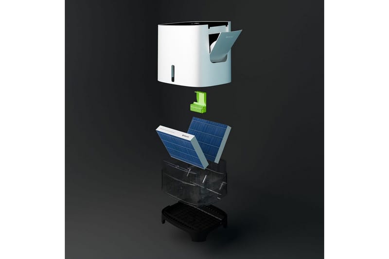 Luftfukter Meaco Armin Evaporativ Hvit/Svart Egnet for rom opptil 44 m² - Egnet for rom opptil 44 m² - Hus & oppussing - Klimakontroll - Luftforbedring