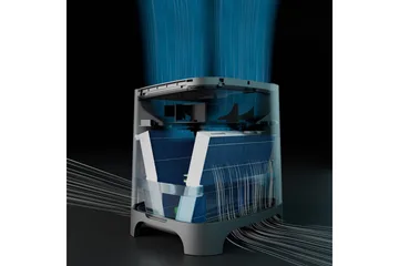 Luftfukter Meaco Armin Evaporativ Hvit/Svart Egnet for rom opptil 44 m² - Egnet for rom opptil 44 m² - Hus & oppussing - Klimakontroll - Luftforbedring