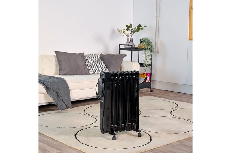 Oljeelement Black+Decker Digital Svart - Svart - Hus & oppussing - Klimakontroll - Oppvarming