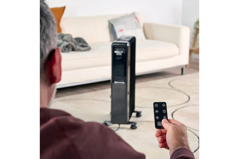 Oljeelement Black+Decker Digital Svart - Svart - Hus & oppussing - Klimakontroll - Oppvarming