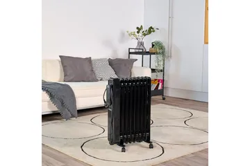Oljeelement Black+Decker Digital Svart - Svart - Hus & oppussing - Klimakontroll - Oppvarming