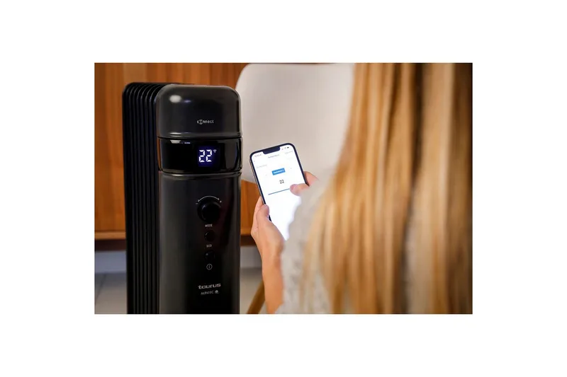 Oljeelement Taurus Agadir Connect - Svart - Hus & oppussing - Klimakontroll - Oppvarming