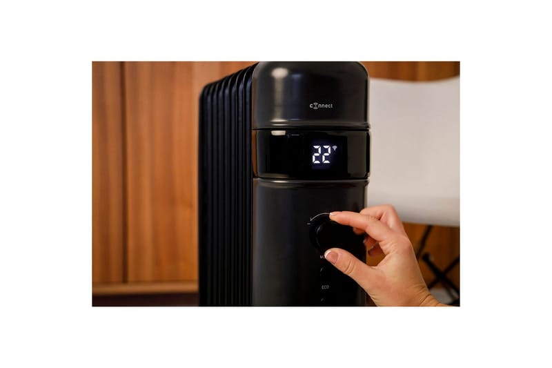 Oljeelement Taurus Agadir Connect - Svart - Hus & oppussing - Klimakontroll - Oppvarming