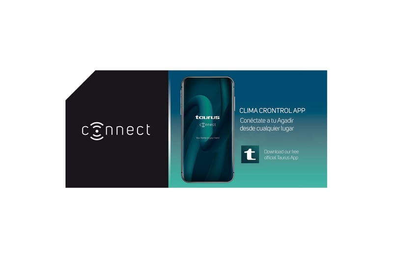 Oljeelement Taurus Agadir Connect - Svart - Hus & oppussing - Klimakontroll - Oppvarming