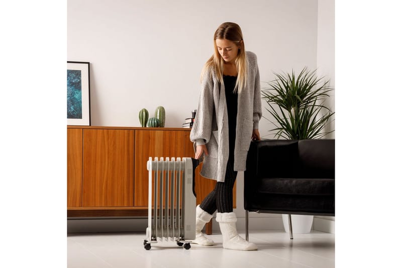 Oljeelement Taurus New Dakar - Sølv - Hus & oppussing - Klimakontroll - Oppvarming