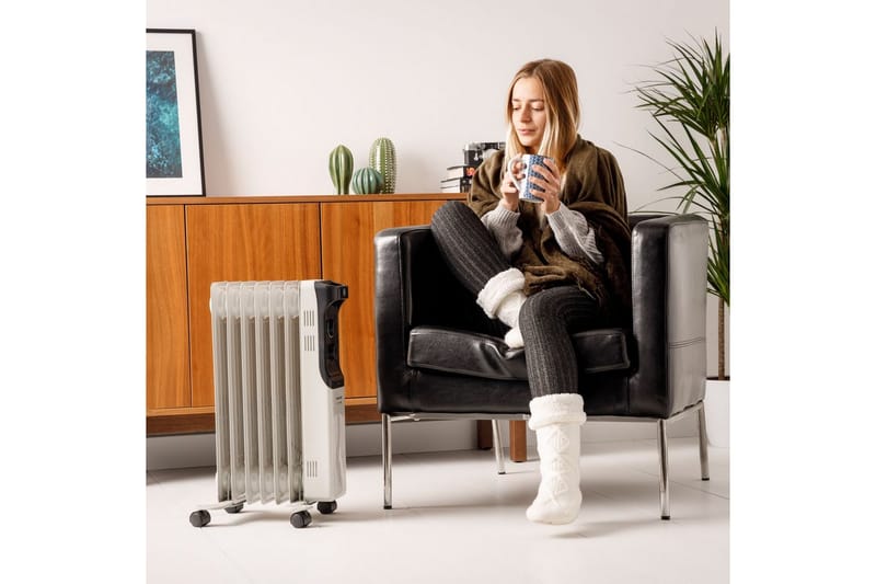 Oljeelement Taurus New Dakar - Sølv - Hus & oppussing - Klimakontroll - Oppvarming