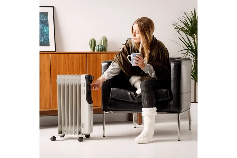 Oljeelement Taurus New Dakar - Sølv - Hus & oppussing - Klimakontroll - Oppvarming