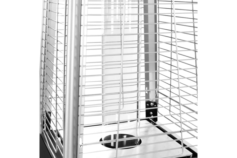 Gassdrevet terrassevarmer 13kW Sølv - Lyfco - Hage - Utemiljø - Veranda & terrasse - Verandavarmer & utevarmer