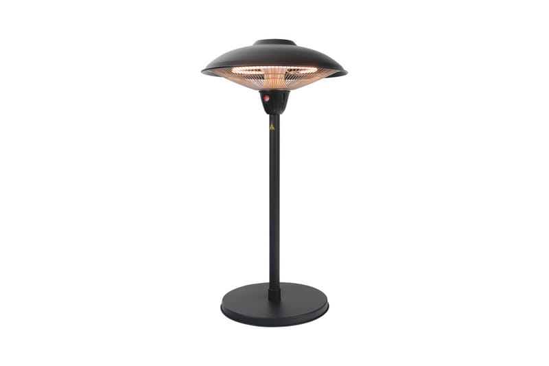 Stående terrassevarmer 1500W Svart - Lyfco - Hage - Utemiljø - Veranda & terrasse - Verandavarmer & utevarmer