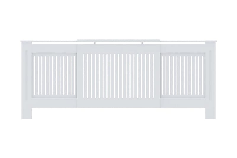 MDF Radiatordeksel 205 cm hvit - Hvit - Hus & oppussing - Klimakontroll - Oppvarming