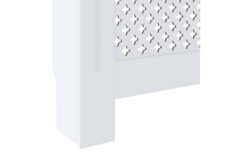 MDF Radiatordeksel 205 cm hvit - Hvit - Hus & oppussing - Klimakontroll - Oppvarming