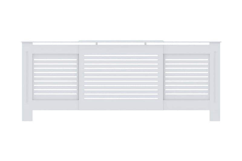 MDF Radiatordeksel 205 cm hvit - Hvit - Hus & oppussing - Klimakontroll - Oppvarming
