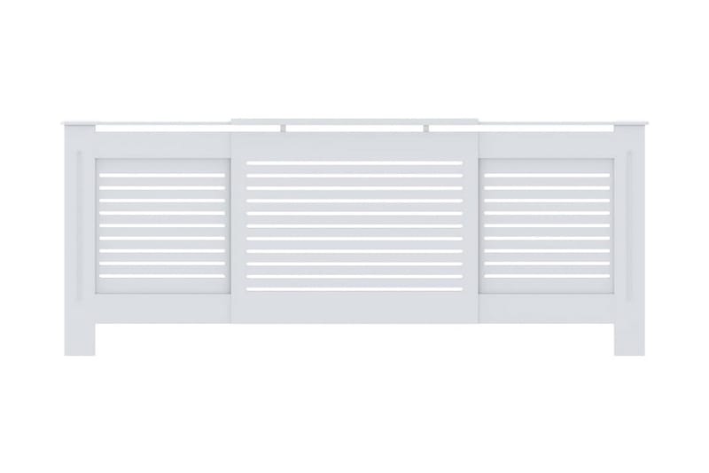 MDF Radiatordeksel 205 cm hvit - Hvit - Radiatorskjuler