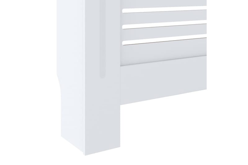 MDF Radiatordeksel 205 cm hvit - Hvit - Hus & oppussing - Klimakontroll - Oppvarming