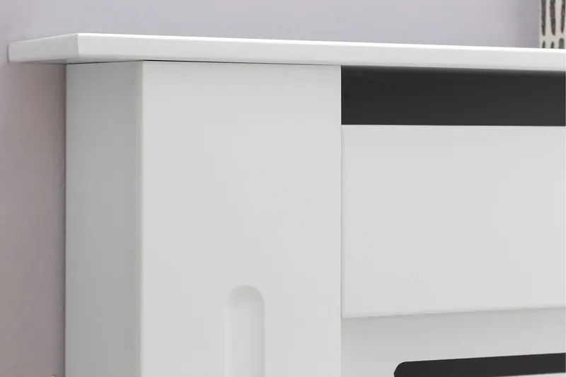 Moening Radiator Benk 78x19 cm - Hvit - Hus & oppussing - Klimakontroll - Oppvarming