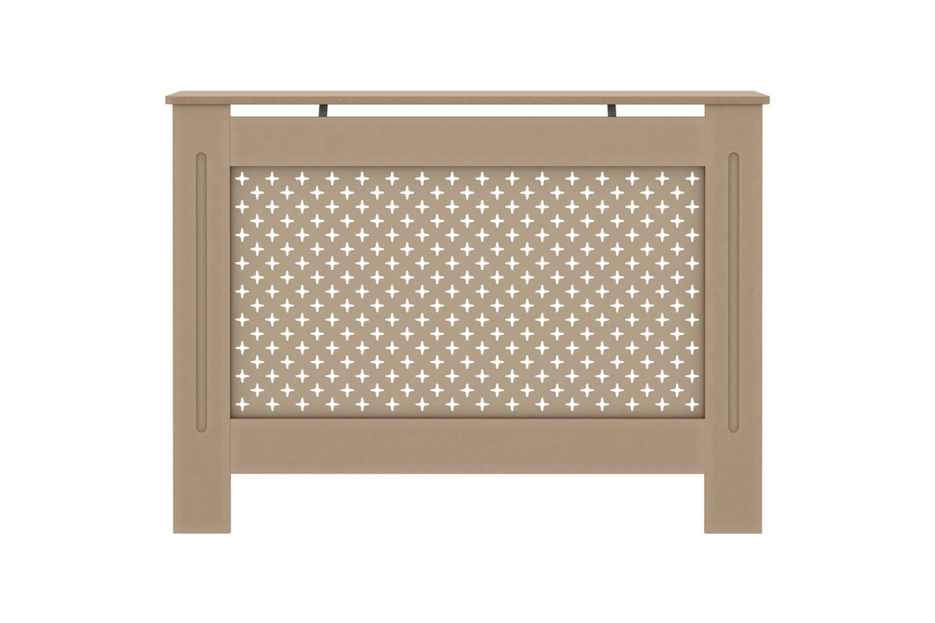 Radiatordeksel 112x19x81 cm MDF - Hus & oppussing - Klimakontroll - Oppvarming