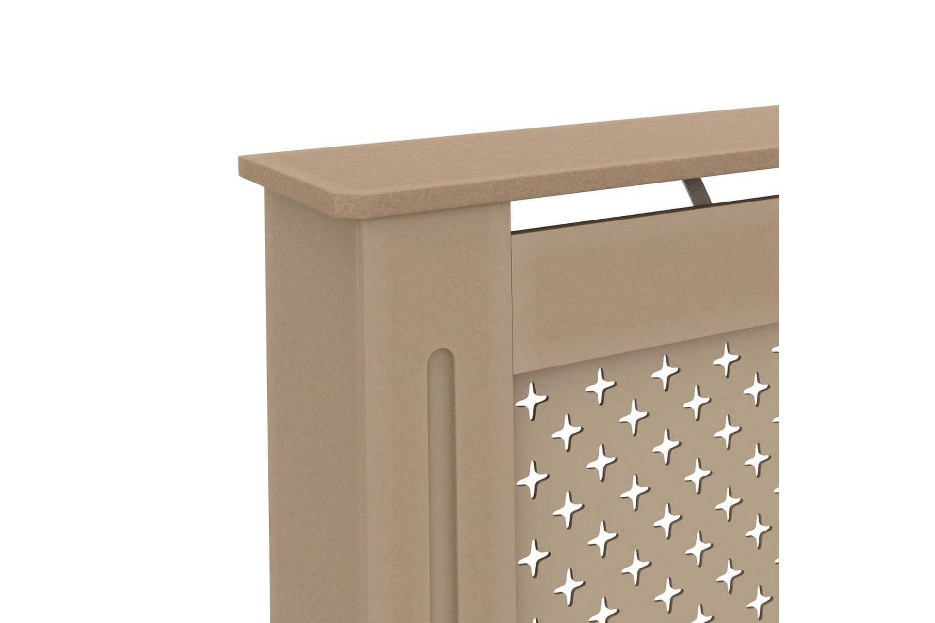 Radiatordeksel 112x19x81 cm MDF - Hus & oppussing - Klimakontroll - Oppvarming