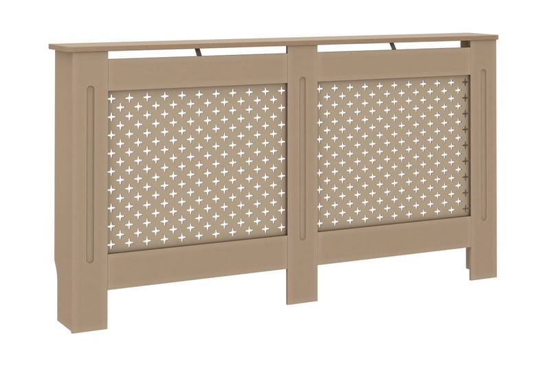 Radiatordeksel 152x19x81 cm MDF - Radiatorskjuler