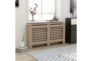 Radiatordeksel 152x19x81 cm MDF - Hus & oppussing - Klimakontroll - Oppvarming