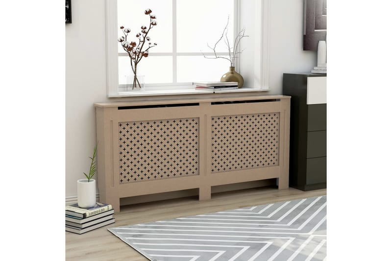 Radiatordeksel 172x19x81 cm MDF - Hus & oppussing - Klimakontroll - Oppvarming