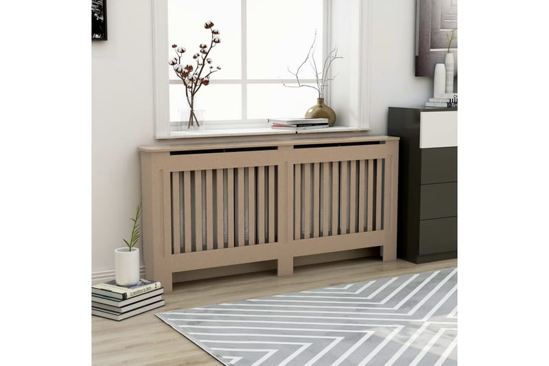 Radiatordeksel 172x19x81 cm MDF - Hus & oppussing - Klimakontroll - Oppvarming