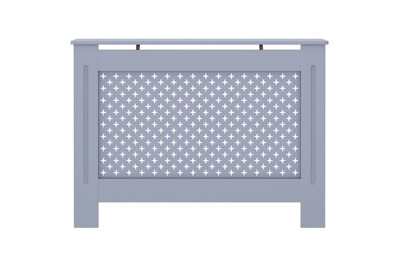 Radiatordeksel antrasitt 112x19x81 cm MDF - Hus & oppussing - Klimakontroll - Oppvarming