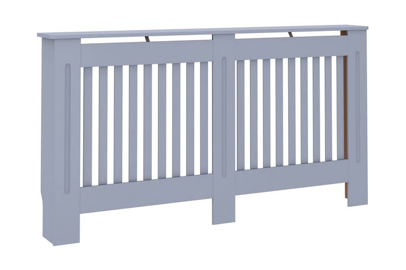 Radiatordeksel antrasitt 152x19x81 cm MDF - Hus & oppussing - Klimakontroll - Oppvarming