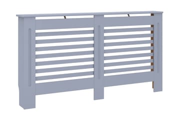 Radiatordeksel antrasitt 152x19x81 cm MDF - Hus & oppussing - Klimakontroll - Oppvarming