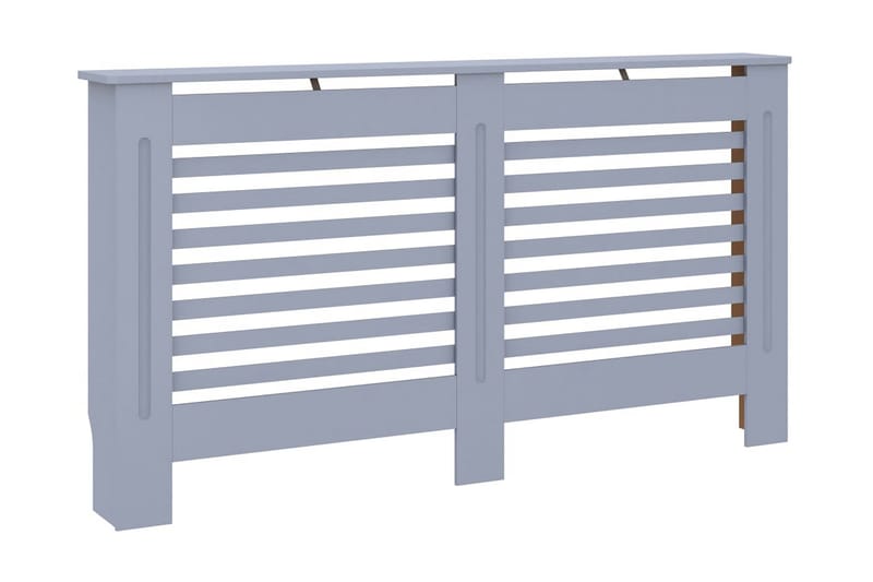 Radiatordeksel antrasitt 152x19x81 cm MDF - Hus & oppussing - Klimakontroll - Oppvarming