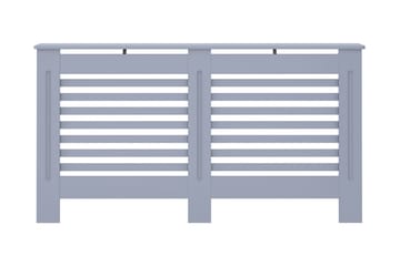Radiatordeksel antrasitt 152x19x81 cm MDF - Hus & oppussing - Klimakontroll - Oppvarming
