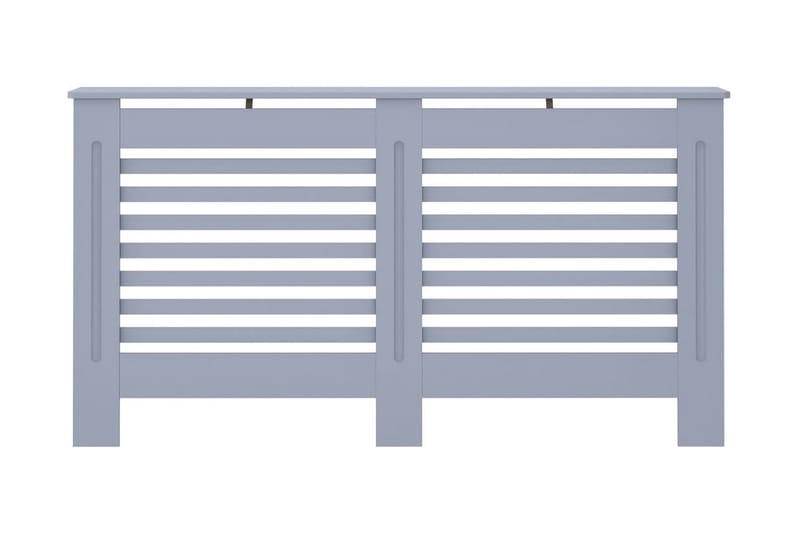 Radiatordeksel antrasitt 152x19x81 cm MDF - Hus & oppussing - Klimakontroll - Oppvarming