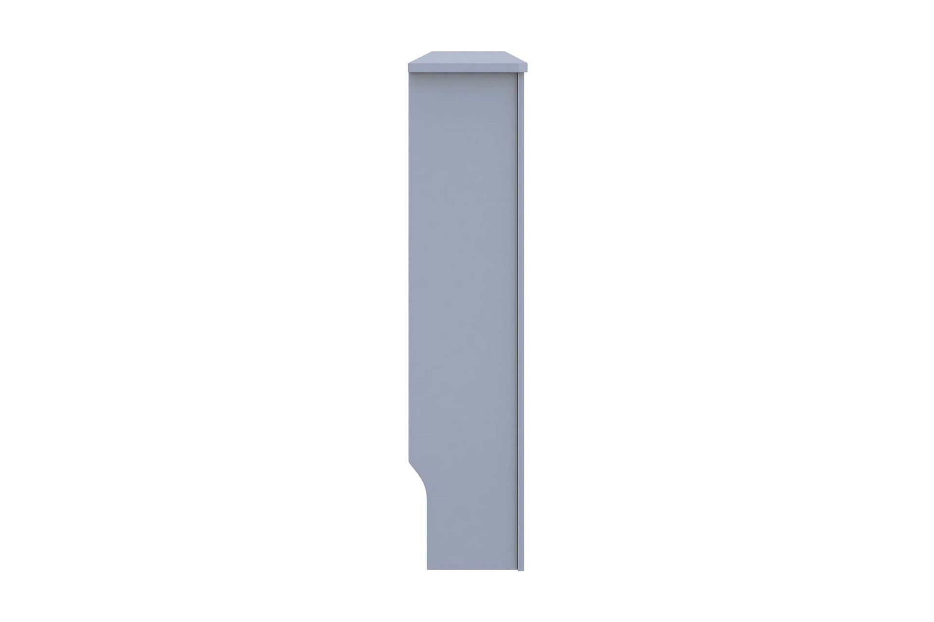 Radiatordeksel antrasitt 152x19x81 cm MDF - Hus & oppussing - Klimakontroll - Oppvarming