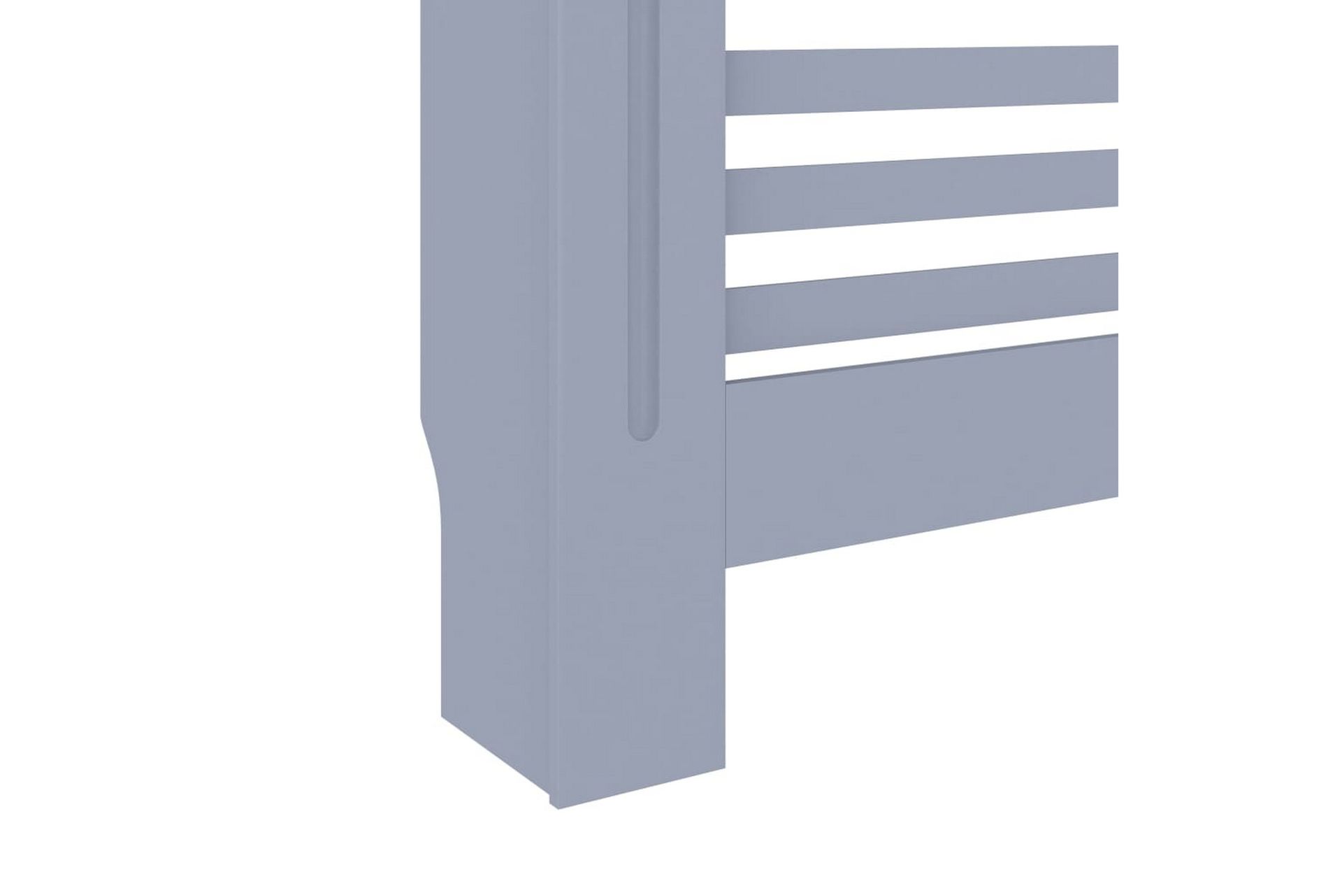 Radiatordeksel antrasitt 152x19x81 cm MDF - Hus & oppussing - Klimakontroll - Oppvarming