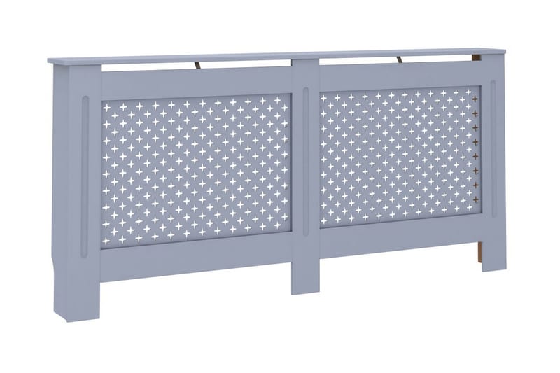 Radiatordeksel antrasitt 172x19x81 cm MDF - Hus & oppussing - Klimakontroll - Oppvarming