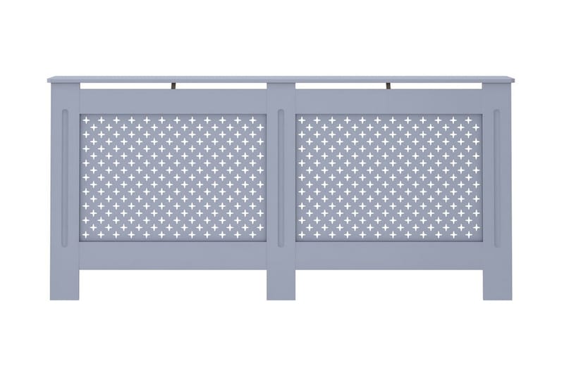 Radiatordeksel antrasitt 172x19x81 cm MDF - Hus & oppussing - Klimakontroll - Oppvarming