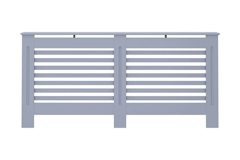 Radiatordeksel antrasitt 172x19x81 cm MDF - Radiatorskjuler