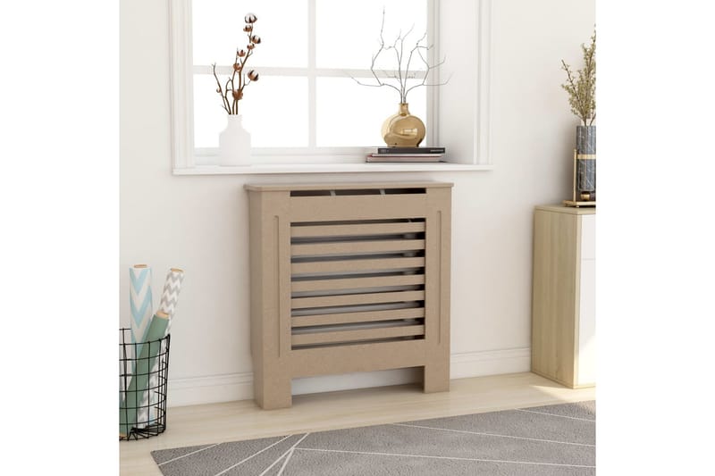 Radiatordeksel MDF 78 cm - Brun - Hus & oppussing - Klimakontroll - Oppvarming