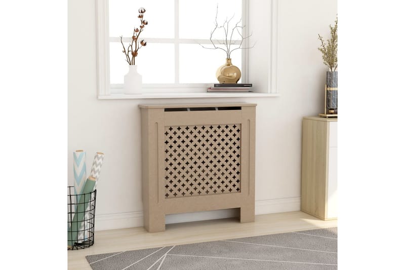 Radiatordeksel MDF 78 cm - Brun - Hus & oppussing - Klimakontroll - Oppvarming