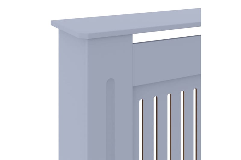 Radiatordeksel MDF grå 205 cm - Grå - Hus & oppussing - Klimakontroll - Oppvarming