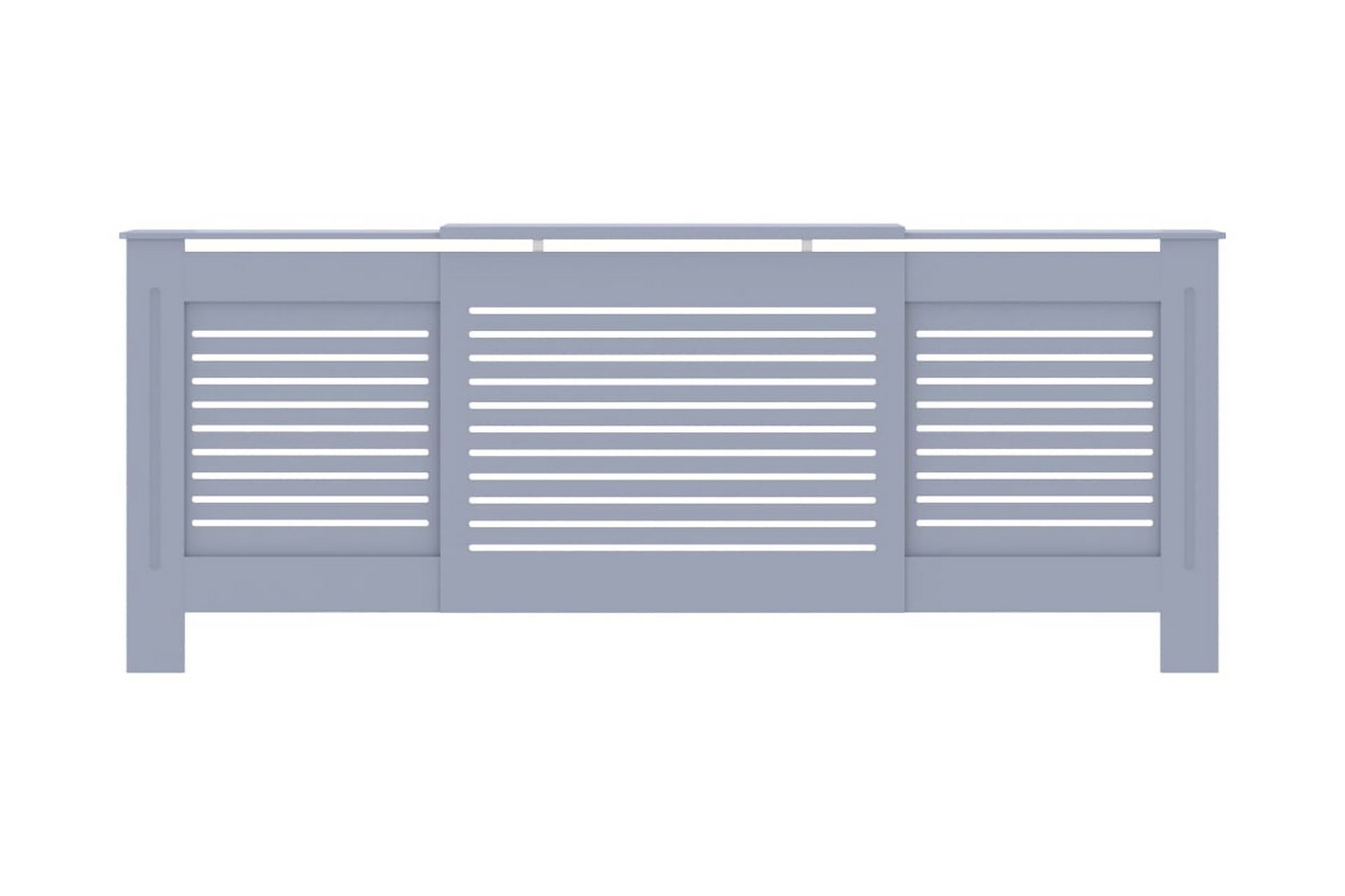 Radiatordeksel MDF grå 205 cm - Grå - Hus & oppussing - Klimakontroll - Oppvarming