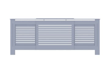Radiatordeksel MDF grå 205 cm - Grå - Hus & oppussing - Klimakontroll - Oppvarming