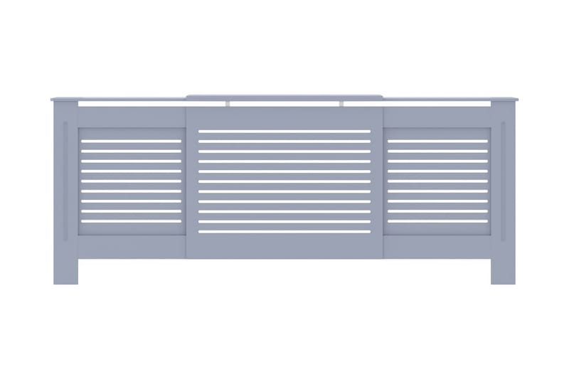 Radiatordeksel MDF grå 205 cm - Grå - Hus & oppussing - Klimakontroll - Oppvarming