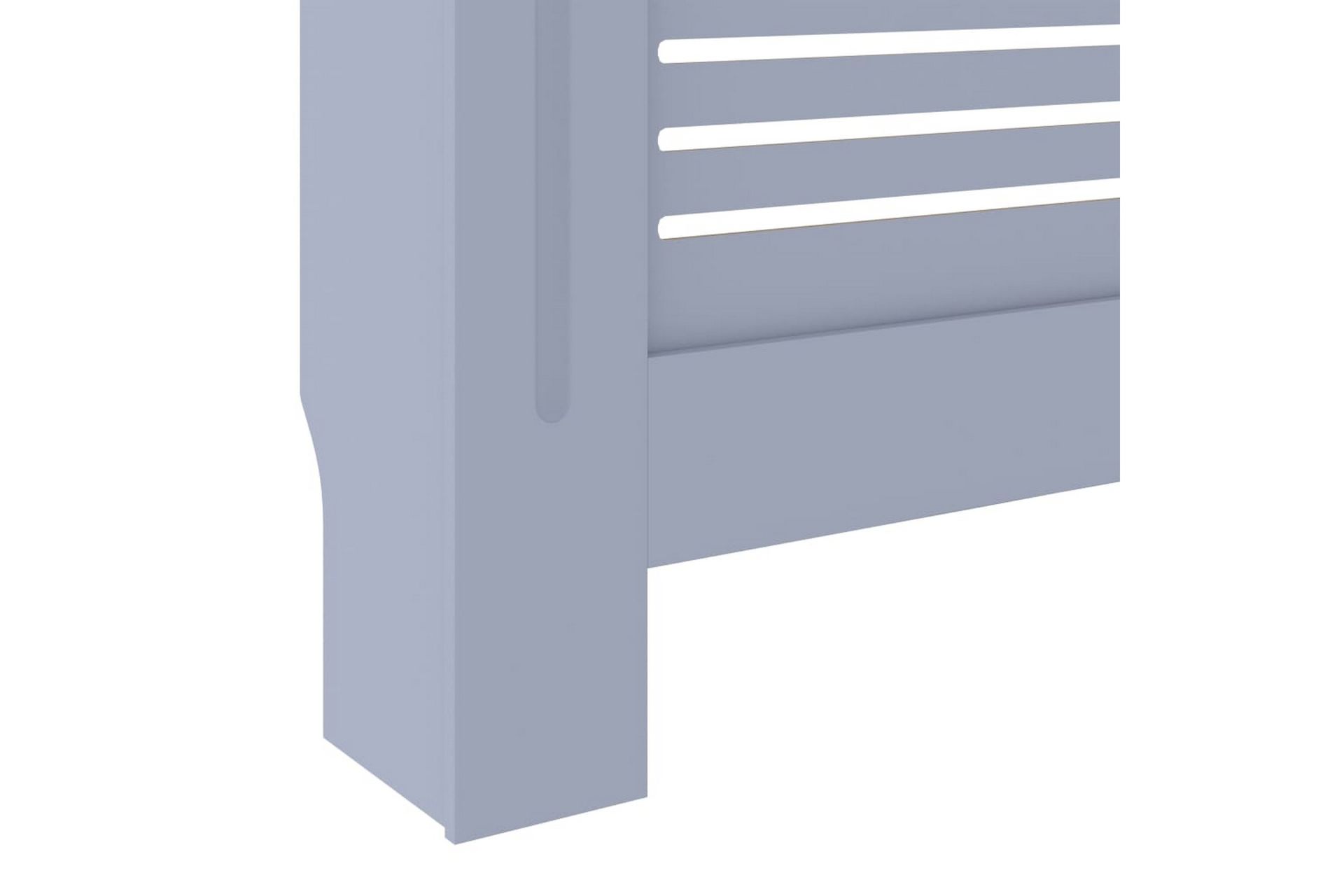 Radiatordeksel MDF grå 205 cm - Grå - Hus & oppussing - Klimakontroll - Oppvarming