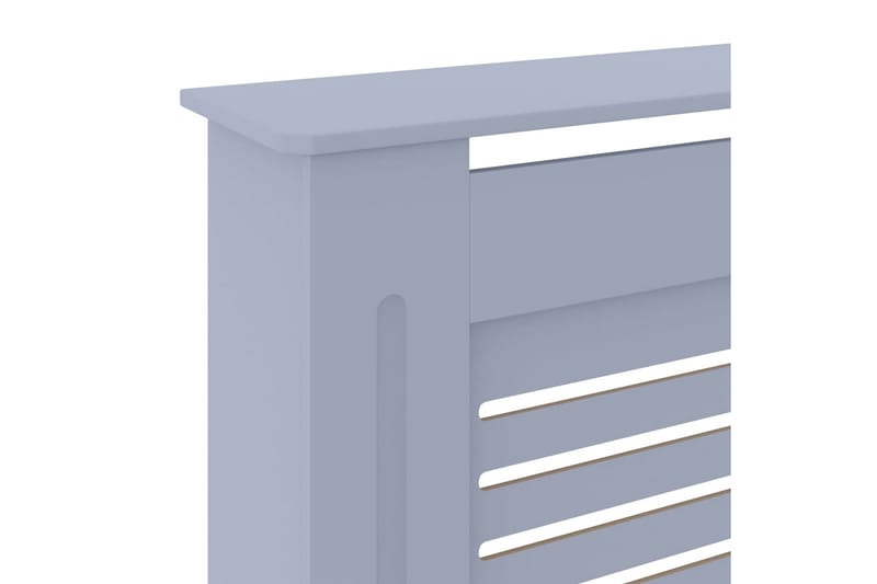 Radiatordeksel MDF grå 205 cm - Grå - Hus & oppussing - Klimakontroll - Oppvarming