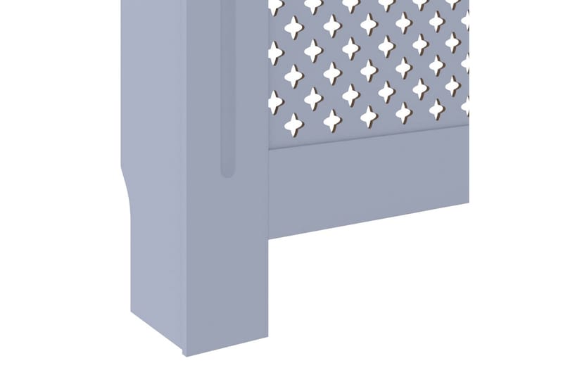 Radiatordeksel MDF grå 205 cm - Grå - Hus & oppussing - Klimakontroll - Oppvarming