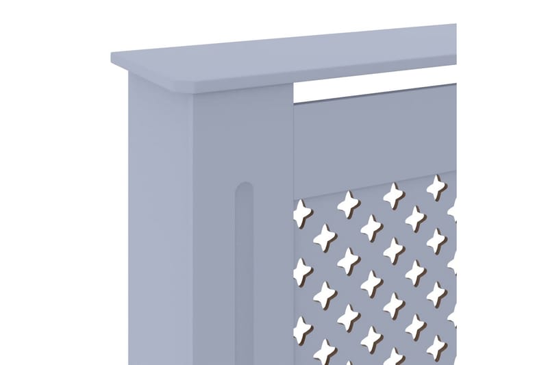 Radiatordeksel MDF grå 205 cm - Grå - Hus & oppussing - Klimakontroll - Oppvarming